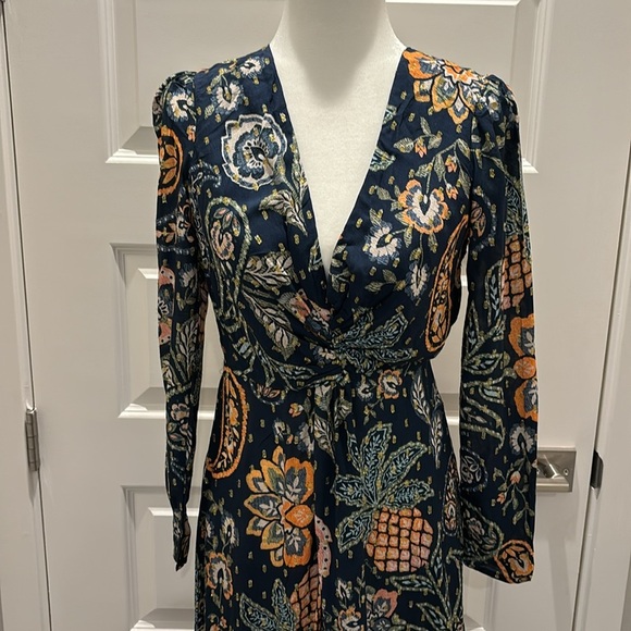 FARM Rio Long Dress Size S - Picture 4 of 12